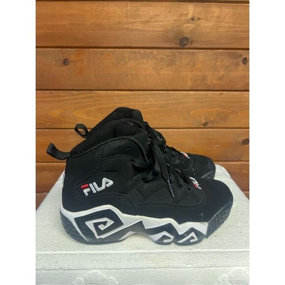 FILA   Boys Mb Black & White, Sz 6.5 3VB90148-014 - Picture 2 of 8
